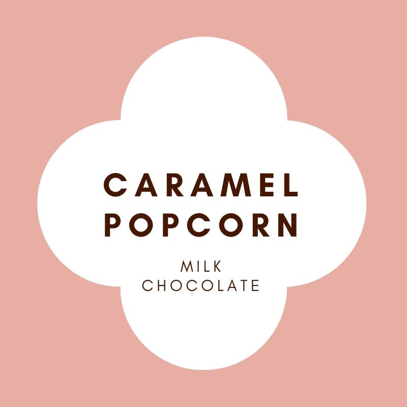 Caramel Popcorn | Raspberry | Milk Chocolate | 42% cacao